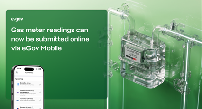 Gas meter readings can now be submitted online via eGov Mobile gas pipes